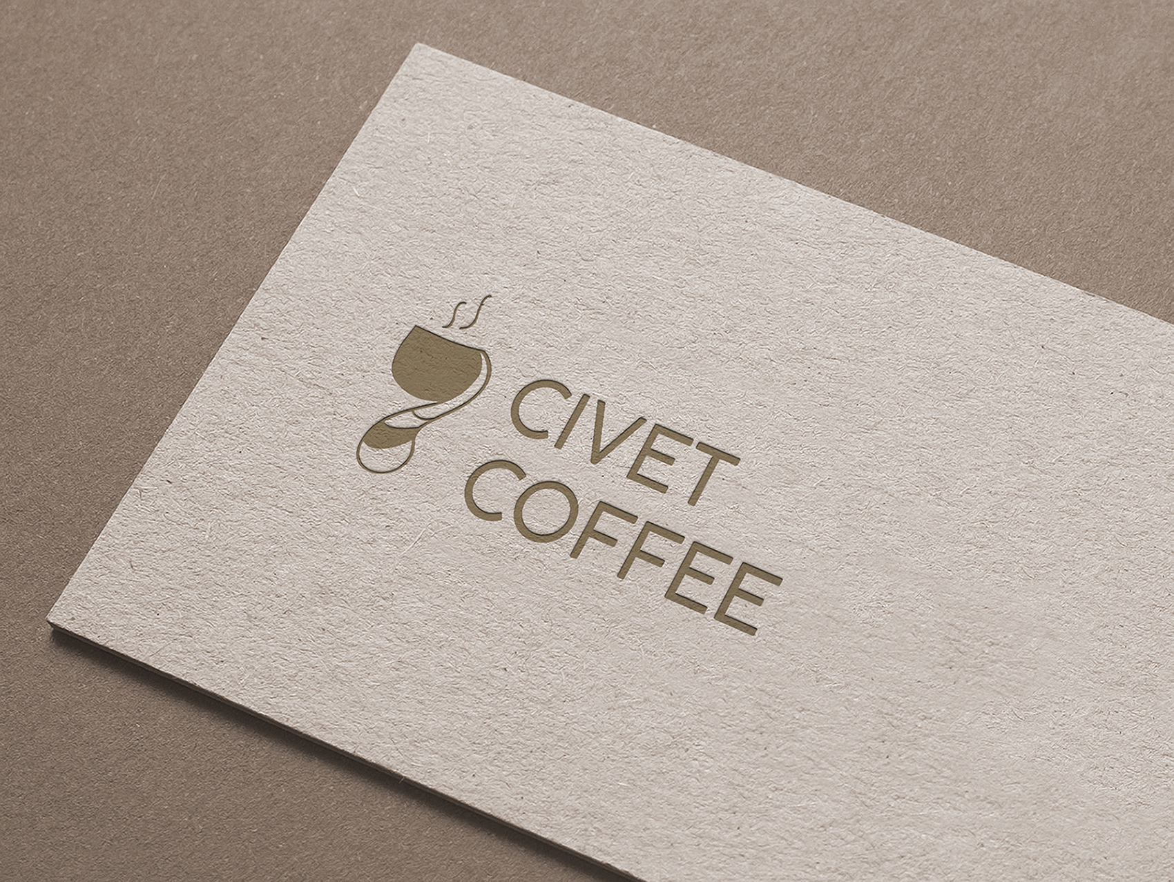 Civet Coffee Brand -mock project