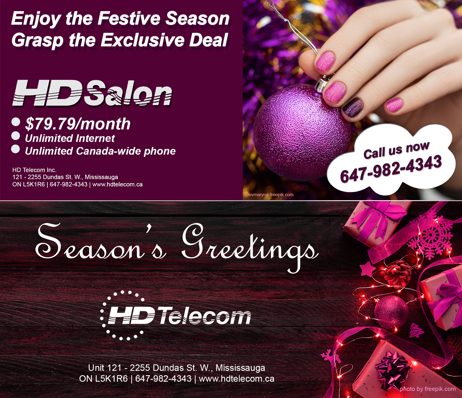 HD flyer for Nails salon